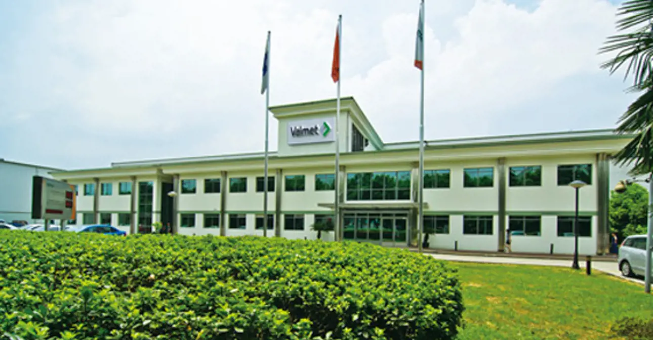 Valmet service center in Wuxi, China