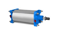 Neles Easyflow™ linear cylinders actuators