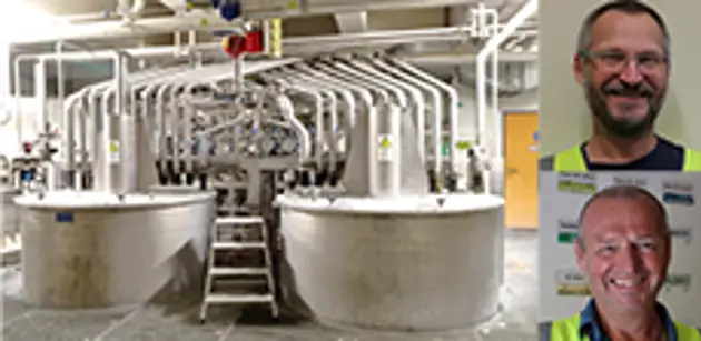 Coating kitchen automation renewal at Norske Skog Bruck