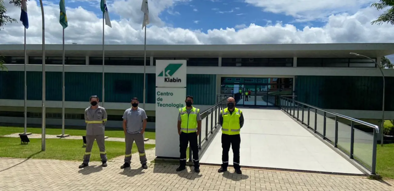 Maintenance outsourcing cooperation for the machines at the Monte Alegre unit’s Pilot Plant Park in Telêmaco Borba in Brazil