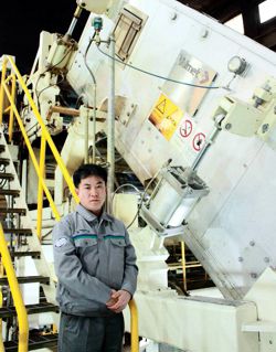 Byung Hak Choi, Production Manager feels repeat order was an easy choice.