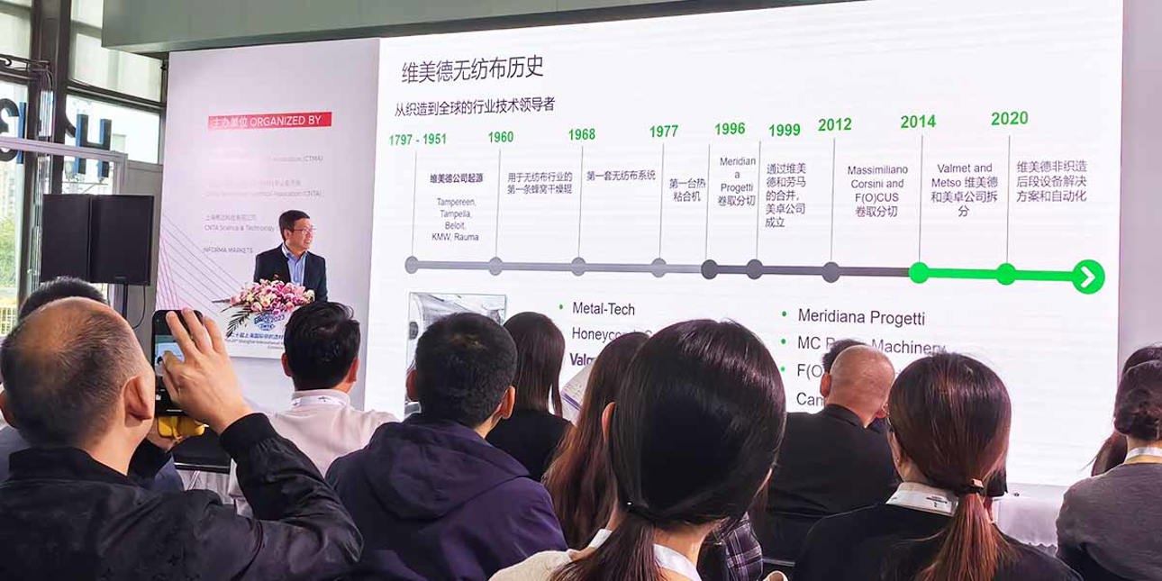 Valmet presenting at SINCE23 nonwovens exhibition in China