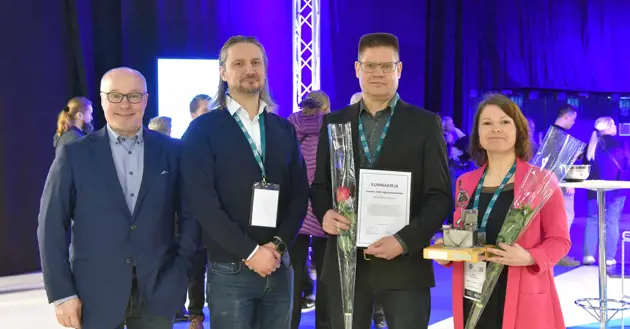 Valmet Virtual Mill -paperitehtaalle Vuoden digitalisaatioteko -palkinto 