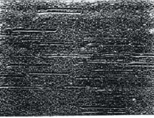 Surface scratches (reel defect)