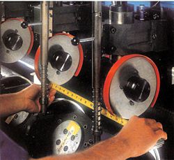 Measuring slitter gap is a crucial quality requirement.