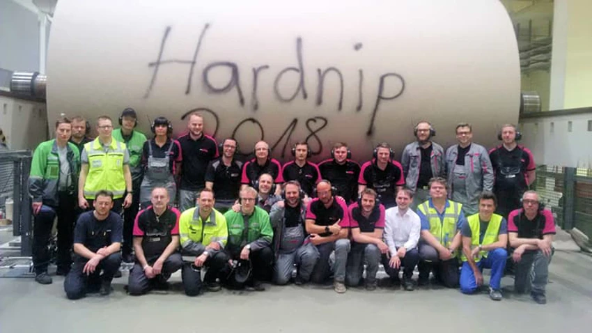 OptiSizer Hard was successfully started up at Propapier PM1 in Germany