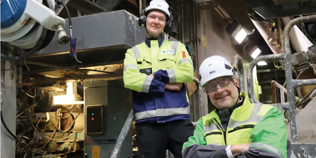 Valmet IQ scanner and quality control system in Pankakoski board mill