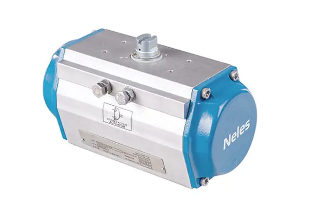 Neles Easyflow™ rack and pinion actuator, series RNP