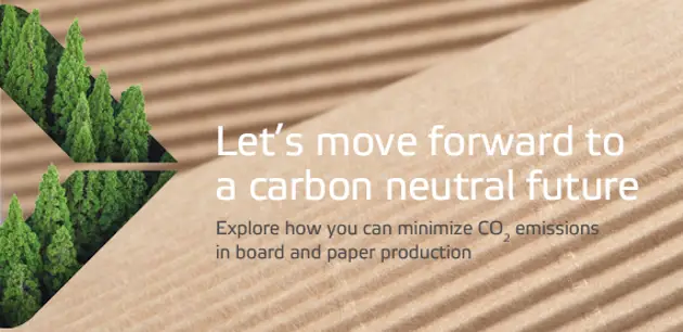 CO₂ efficient solutions for board and paper makers