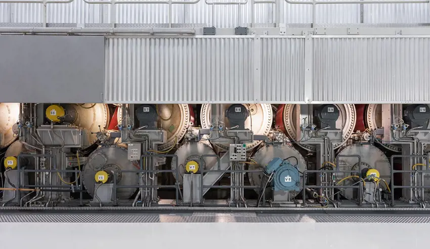 Paper machine dryer section