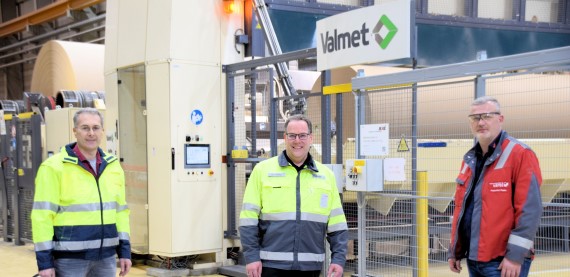 Papier- und Kartonfabrik Varel: significant capacity increase with Valmet’s winding technology