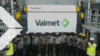 At the heart of TNPL's new hardwood kraft pulp line in India