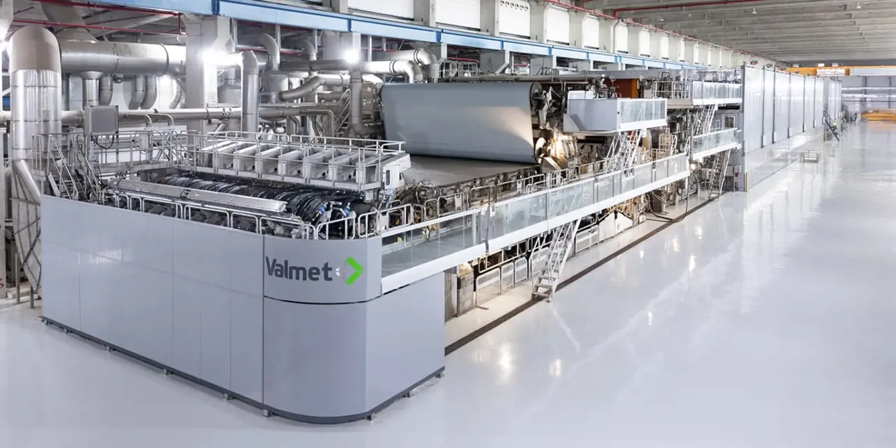 Valmet's board machine at Kıvanç Paper's mill