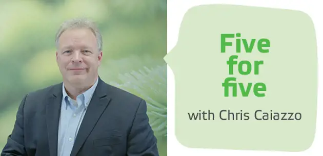 Five for five with Chris Caiazzo