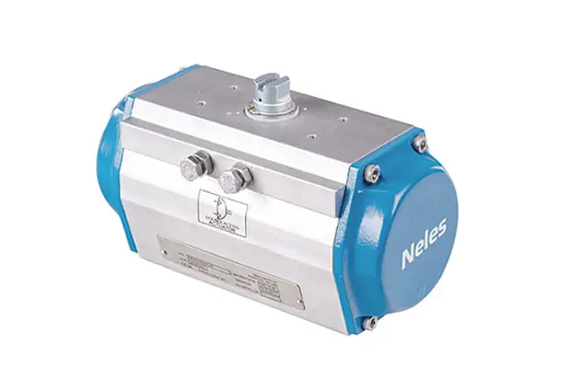 Neles Easyflow™ rack and pinion actuator, series RNP