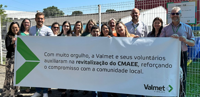 Colaboradores da Valmet participam de ação social em Araucária (PR)