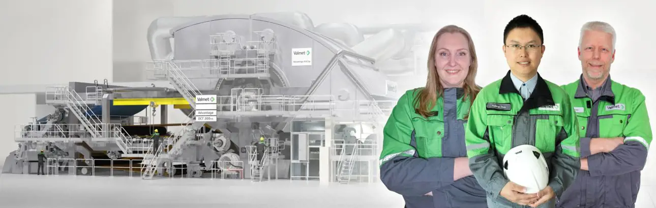 Process parts for tissue machines 
