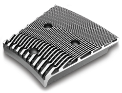 Hold back segments reduce energy and control pulp quality.