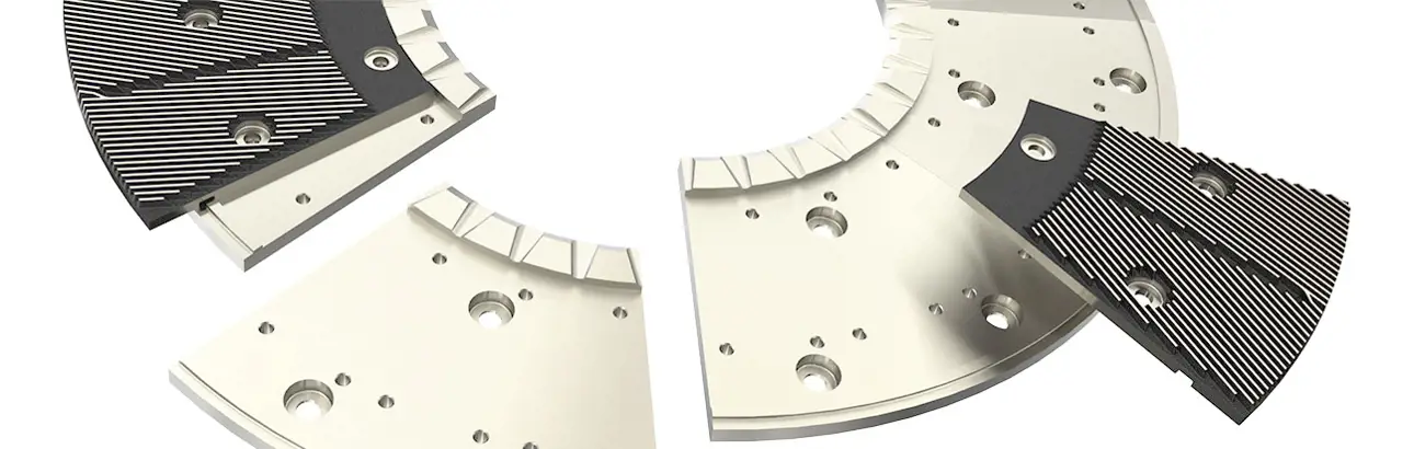 Refiner segments - Pro safe for pulp production