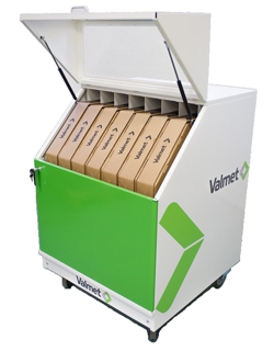 Valmet Doctor Blade Trolley for efficient blade handling