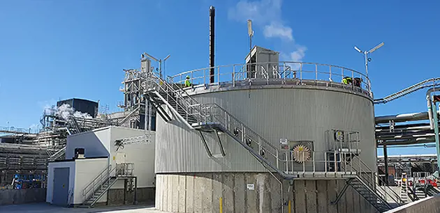 Valmet G2 Green Liquor Clarifier was successfully installed in Stora Enso’s pulp mill in Skoghall