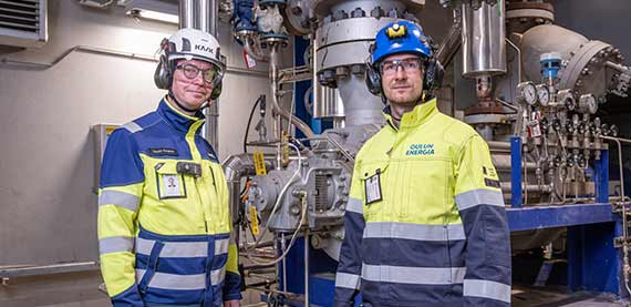 Reliable condition monitoring secures transition to carbon neutralilty at Oulun Energia’s biopower plant