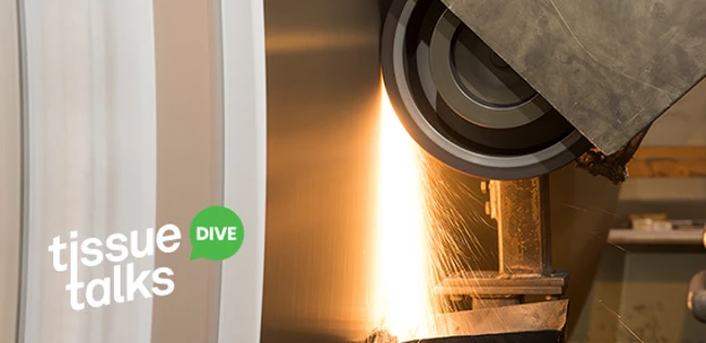 Steel and cast iron Yankee dryers