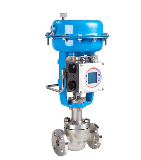 Neles globe valves together with NDX intelligent valve controllers provide the best possible control accuracy and wide rangeability