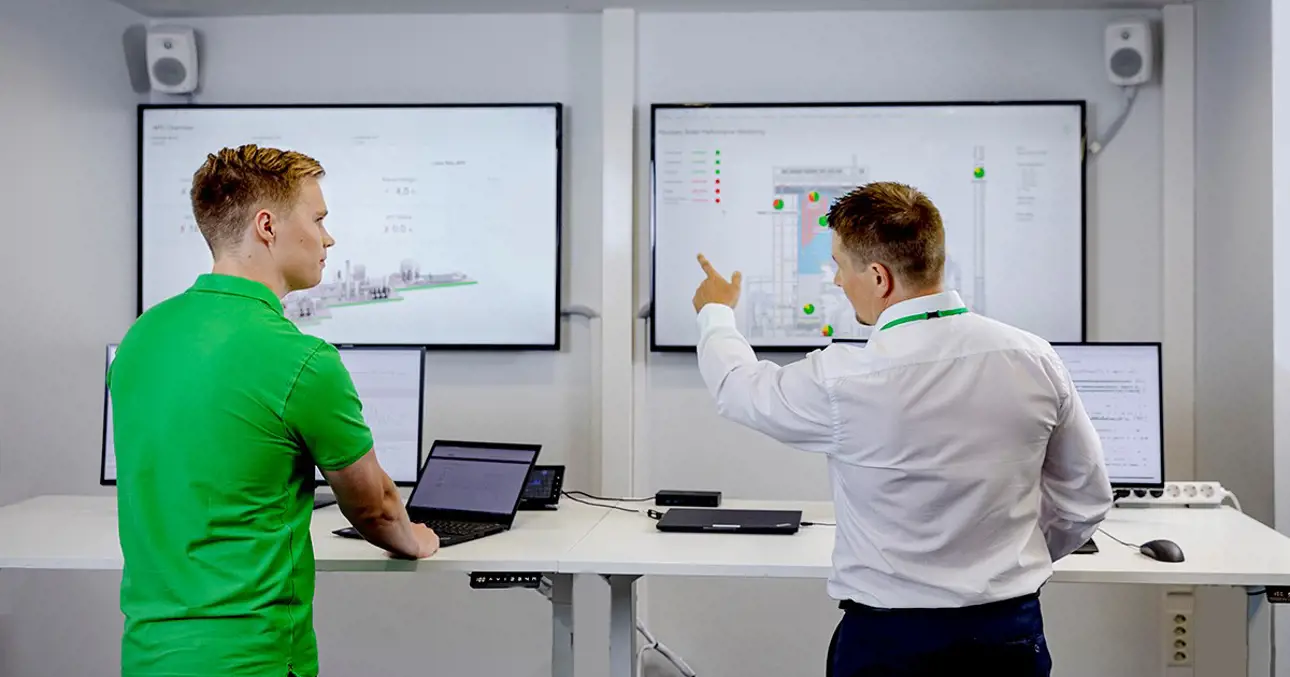 As aplicações de Mill Wide Optimization usam a melhora do fluxograma de processo para automatizar decisões