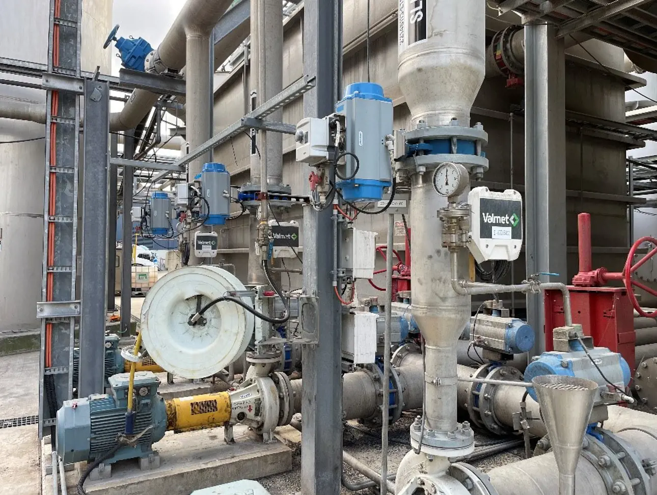 Valmet Total Solids Measurements for clarifiers sludge pumping