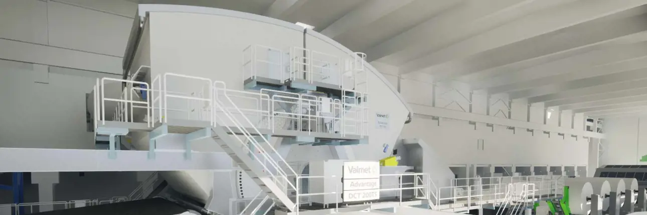 Drying section in a tissue machine