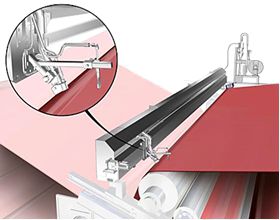 High-pressure water jet cleaning
