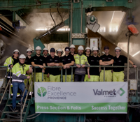 Reconstruction de la section presse chez Fibre Excellence SAS Provence