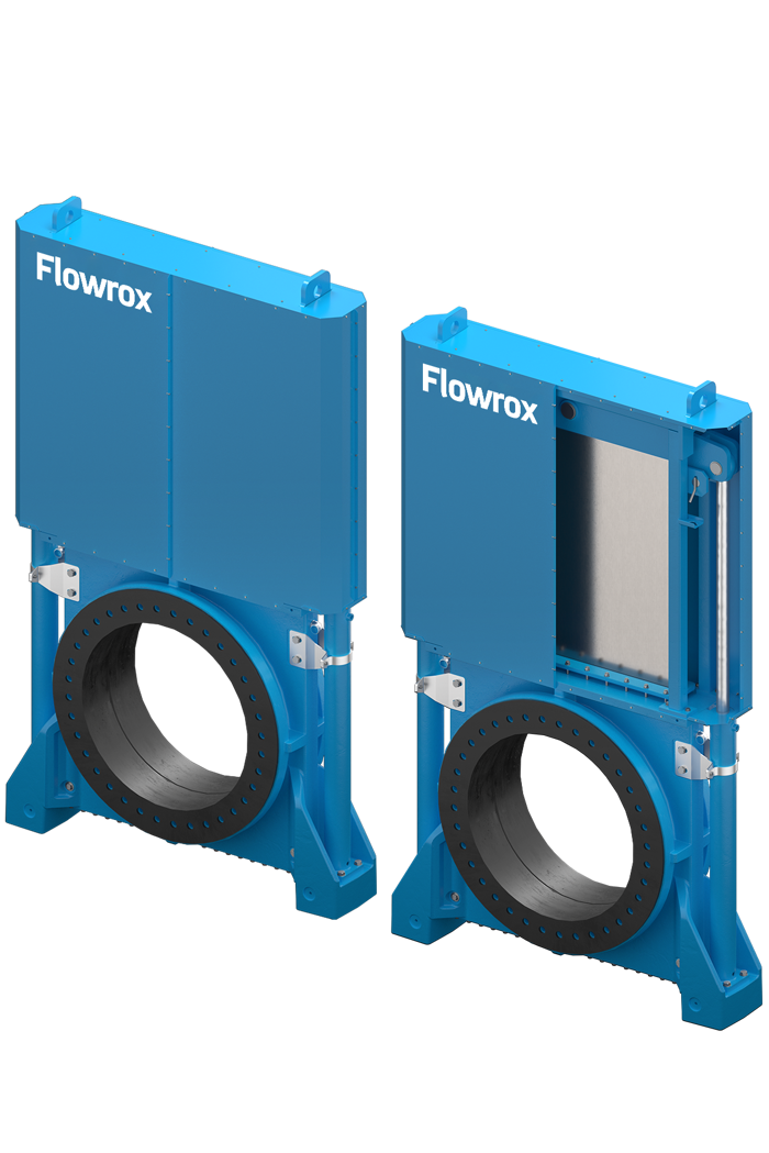 large flanged slurry knife gate valve reference configuration
