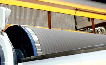 TracMate hard coating for winder and reel drums