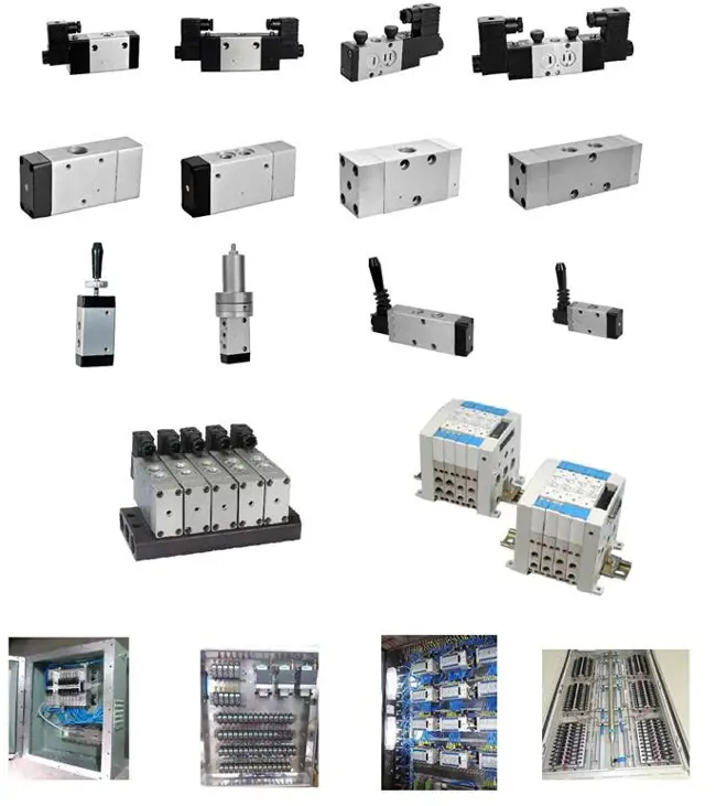 Solenoid and air operated valves