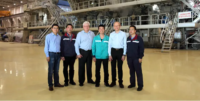 The world’s best paper machine: UWF speed record of 1,808 m/min