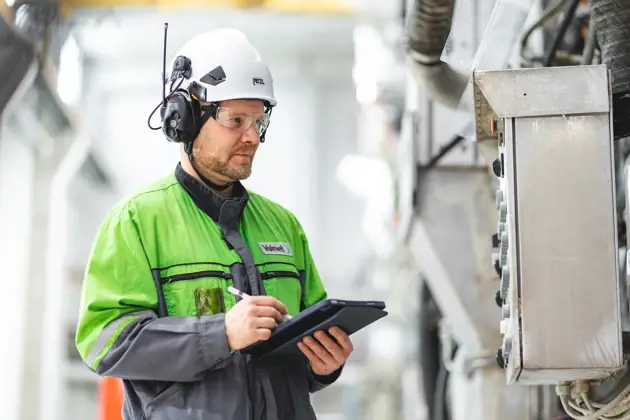 Valmet virtual maintenance hub web image