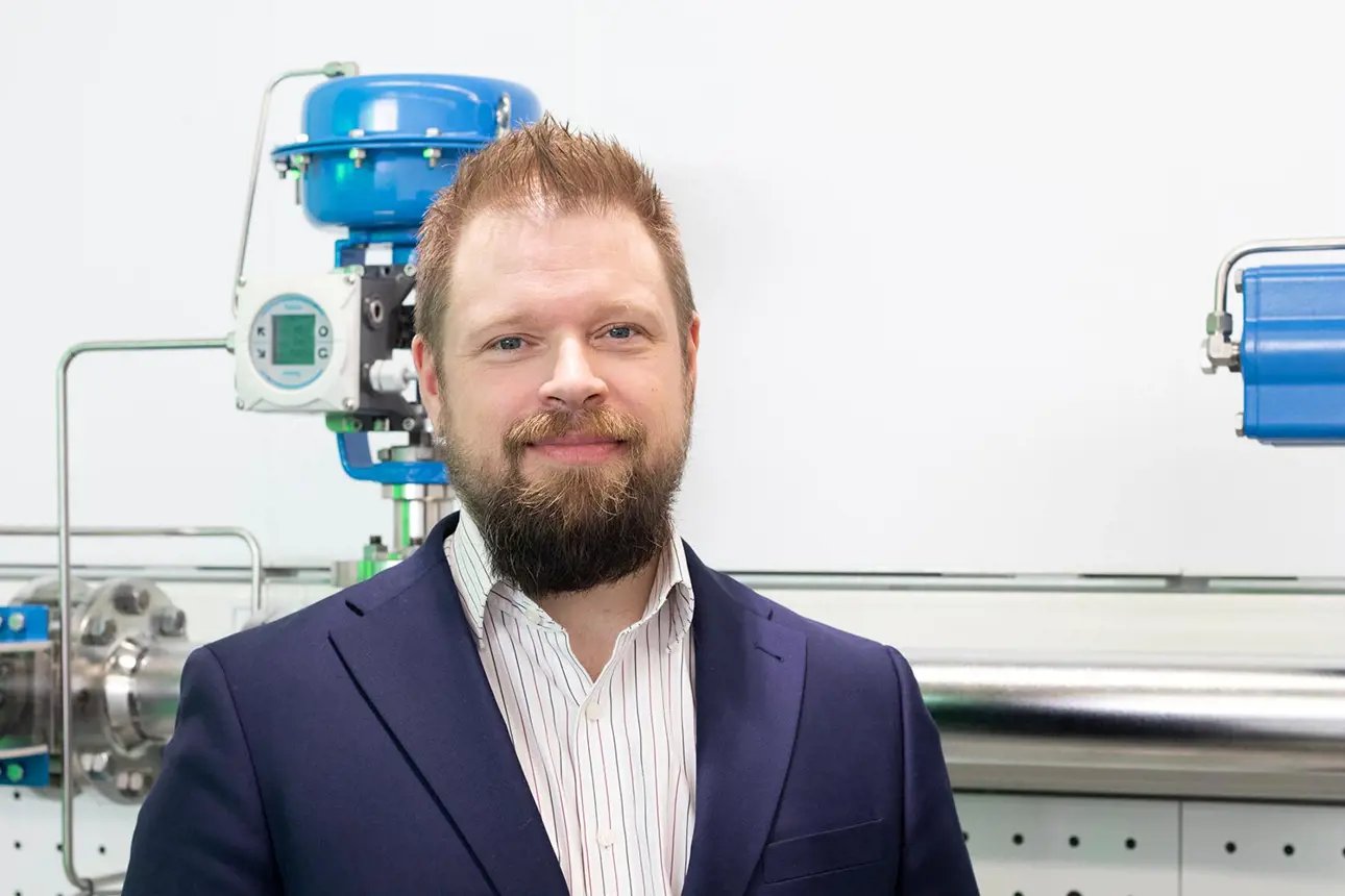 Ville Kähkönen, Director, Renewable Energy and Gases at Valmet’s Flow control business