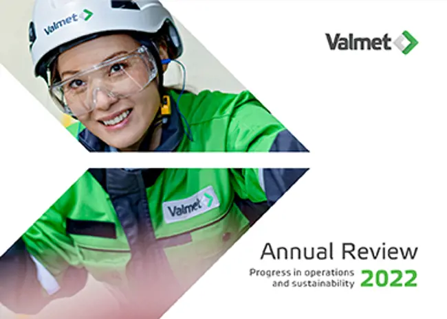 Valmet opublikował Raport Roczny za rok 2022