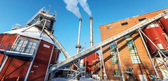 A new biomass-fired boiler at the Vanaja power plant moves Loimua toward carbon neutrality