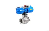 Neles™ soft seated trunnion ball valve, series 6D