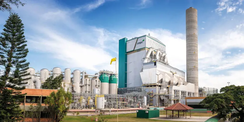 CMPC Guaíba mill, located in Rio Grande do Sul in Brazil.