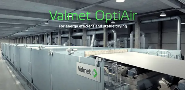 Valmet OptiAir - a complete paper machine process ventilation in one package