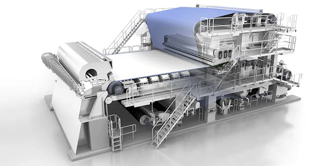 top former paper machine with hybrid former
