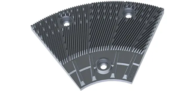 Refiner segment solution for tissue broke flakes at OKI Pulp and Paper in Indonesia