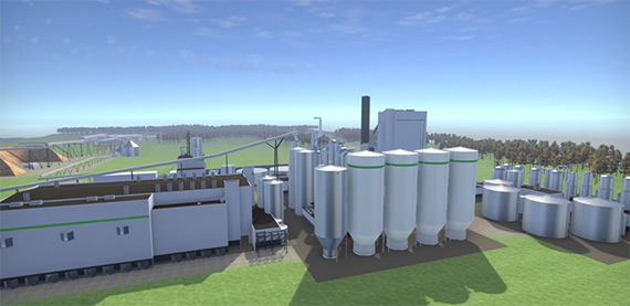 Improved availability, increased production and reduction in waste at a pulp and board mill