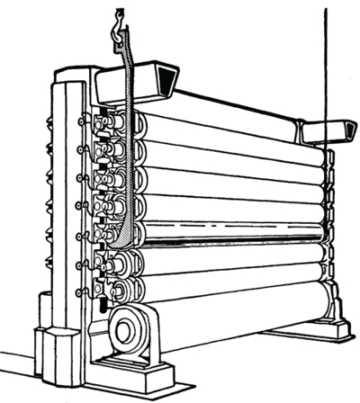 Figure 5 Lifting inside and outside framing