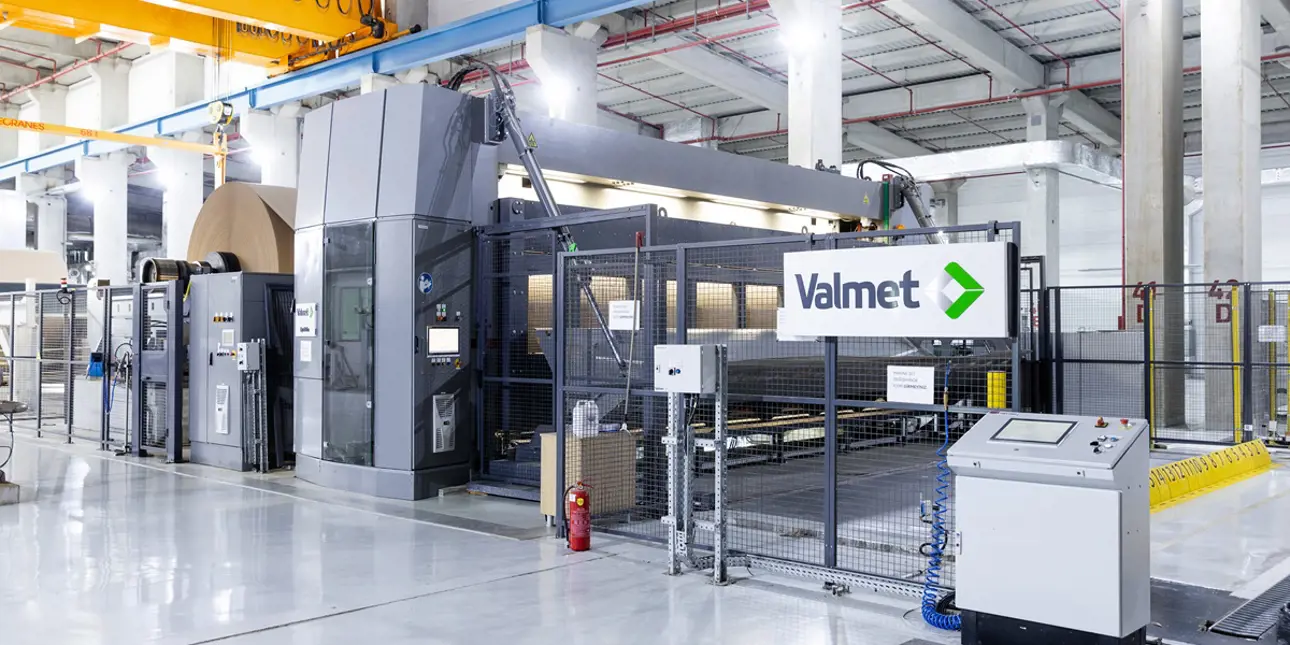 Valmet supplied winder at customer's mill