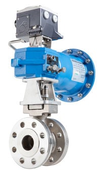 Neles Finetrol eccentric plug control valve